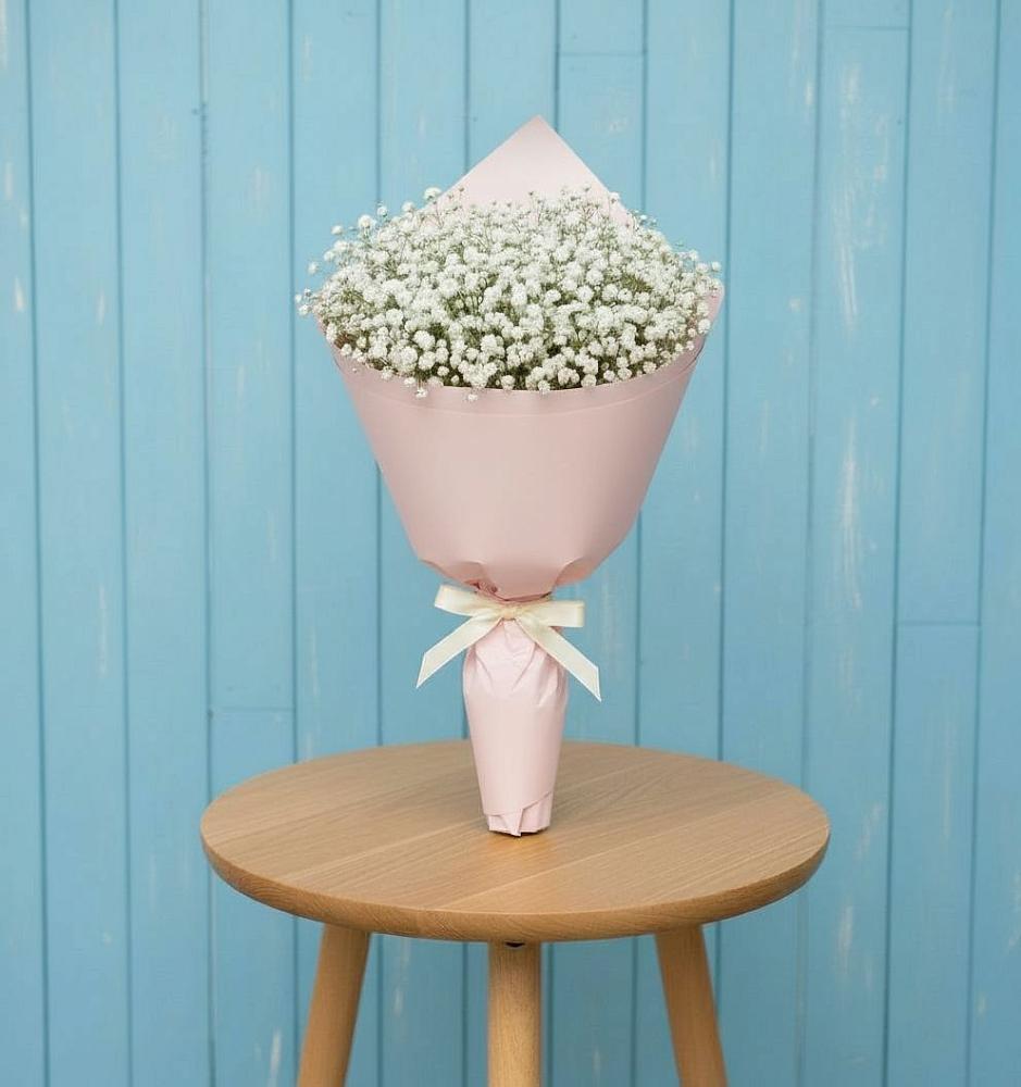 Букет цветов из: Гипсофила в Красногорском Алтайского края