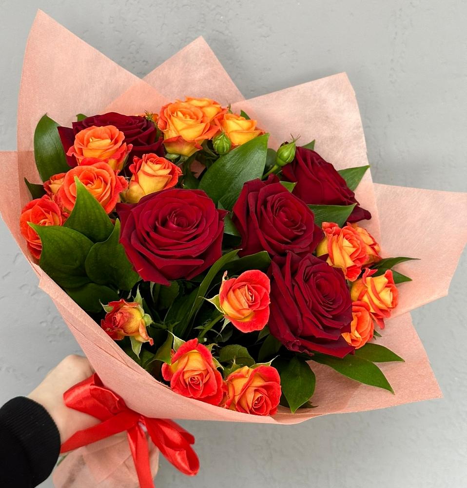 Букет Любовь и восторг в Красногорском Алтайского края