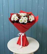 Букет цветов из:  Хризантемы в Красногорском Алтайского края