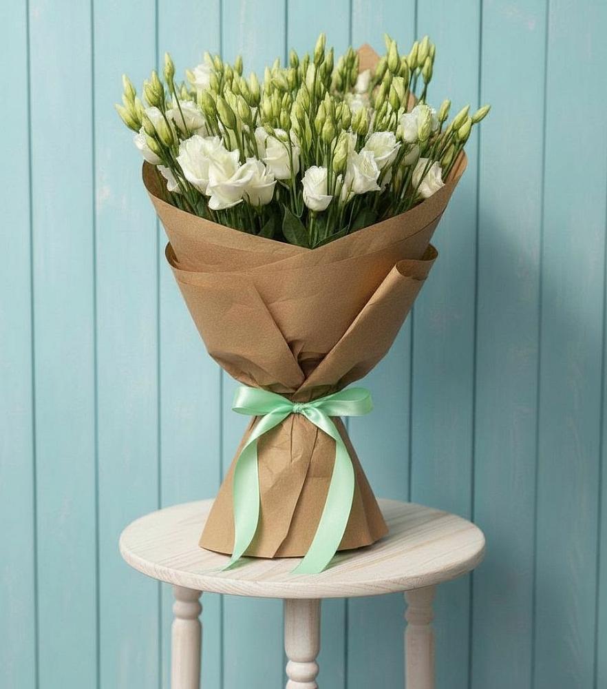 Букет цветов из: Лизиантусы в Красногорском Алтайского края