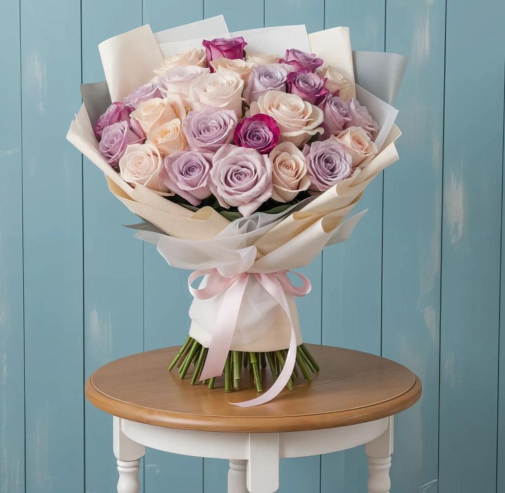 Букет цветов из: Розы в Красногорском Алтайского края