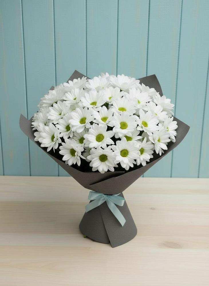 Букет цветов из: Хризантемы в Красногорском Алтайского края