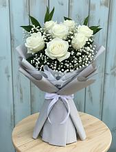 Букет цветов из:  Розы в Красногорском Алтайского края