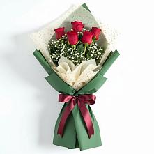 Букет цветов из:  Розы в Красногорском Алтайского края
