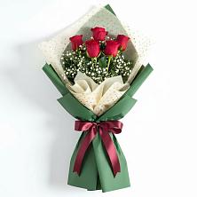Букет цветов из:  Розы в Красногорском Алтайского края