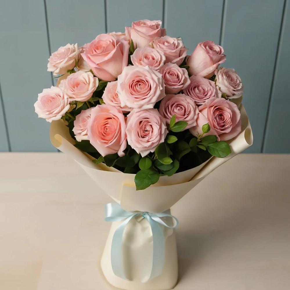 Букет Розовый шарм в Красногорском Алтайского края